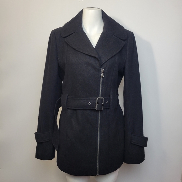 Guess coat black peacoat - Picture 1 of 6